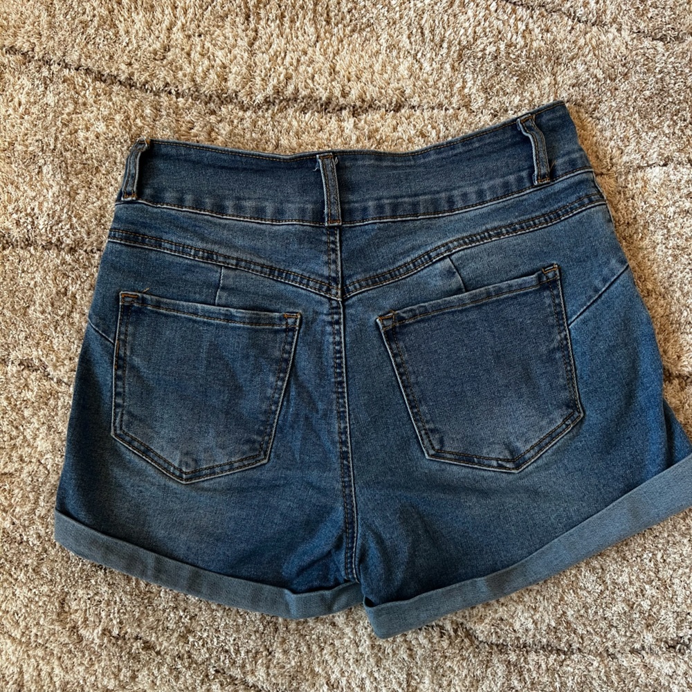 Forever 21 High Rise Jean Shorts size 27